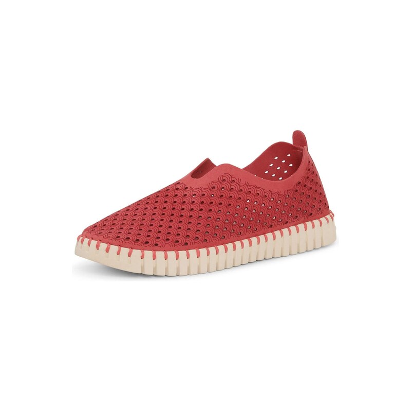 ILSE JACOBSEN Slip on boty Tulip3275 světle červená