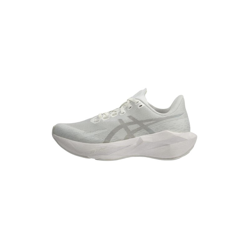 ASICS Běžecká obuv Novablast 6 šedá / bílá / přírodní bílá
