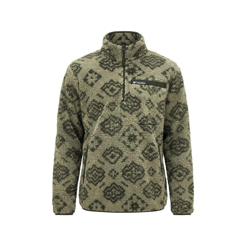 COLUMBIA Sportovní svetr Rugged Ridge khaki / olivová
