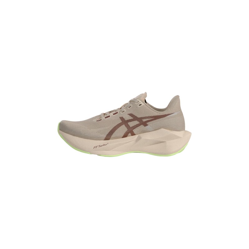 ASICS Běžecká obuv Novablast 6 hnědá / šedobéžová