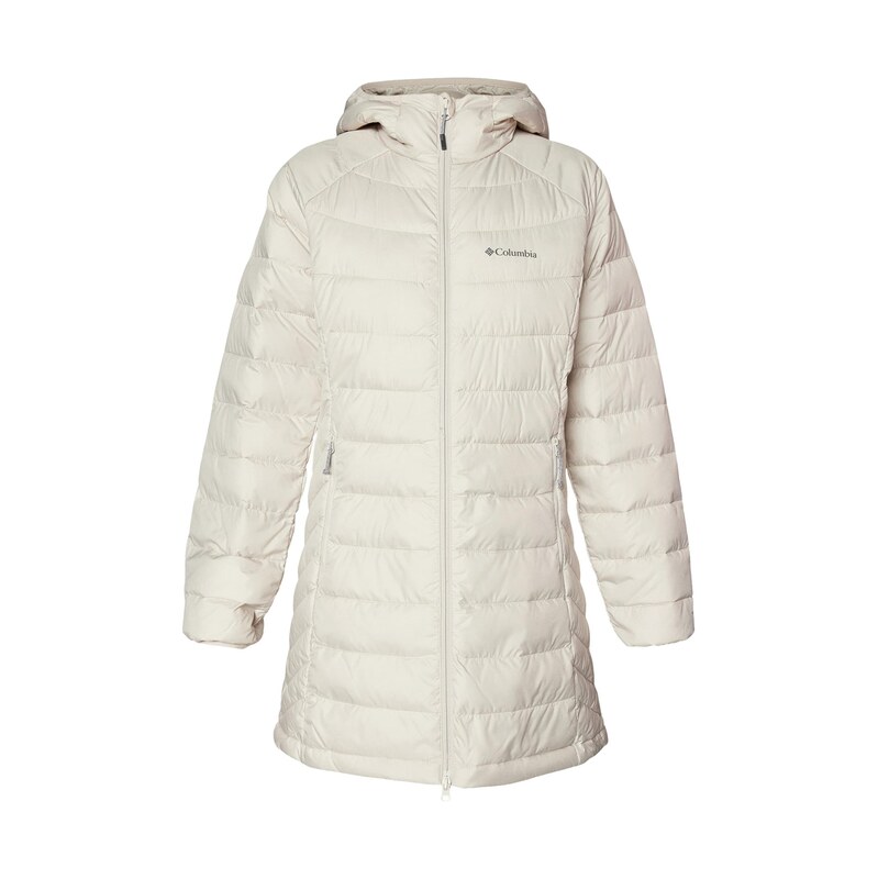 COLUMBIA Outdoorový kabát Powder Lite II světle šedá
