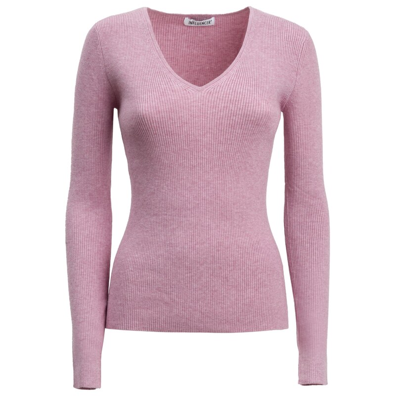 Influencer Svetr pink