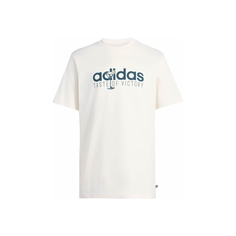 ADIDAS SPORTSWEAR Funkční tričko smaragdová / barva bílé vlny