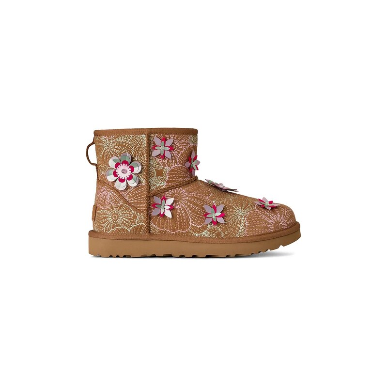 UGG Semišové sněhule UGG W Classic Mini Meadow