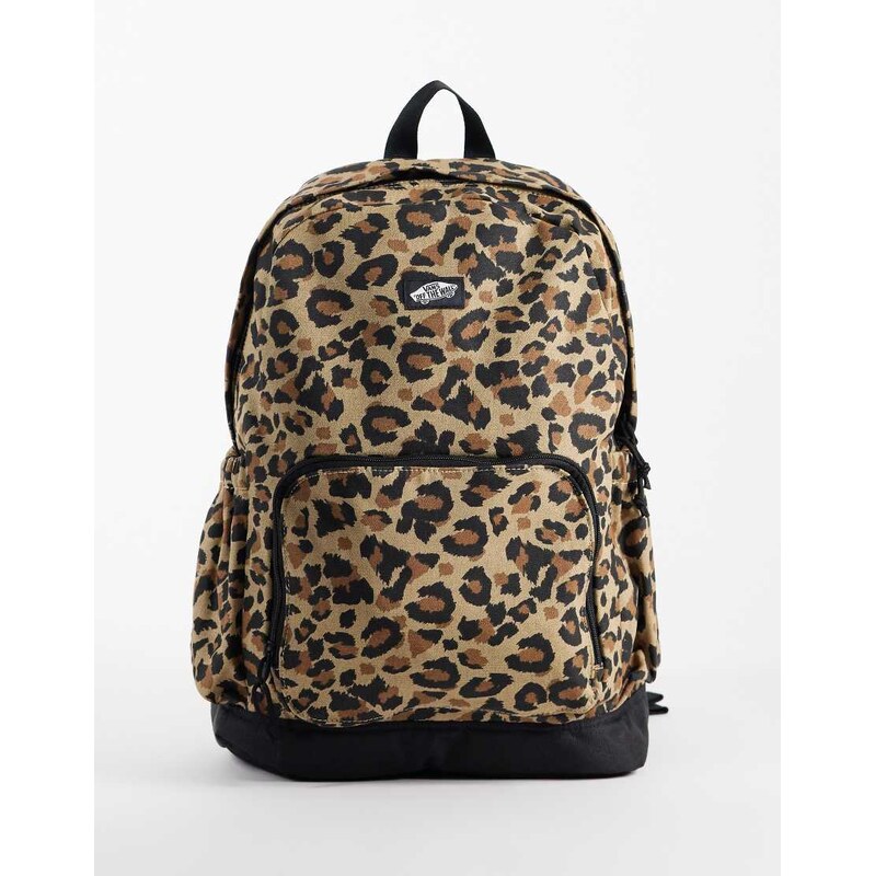 Vans New Skool backpack in leopard-Neutral