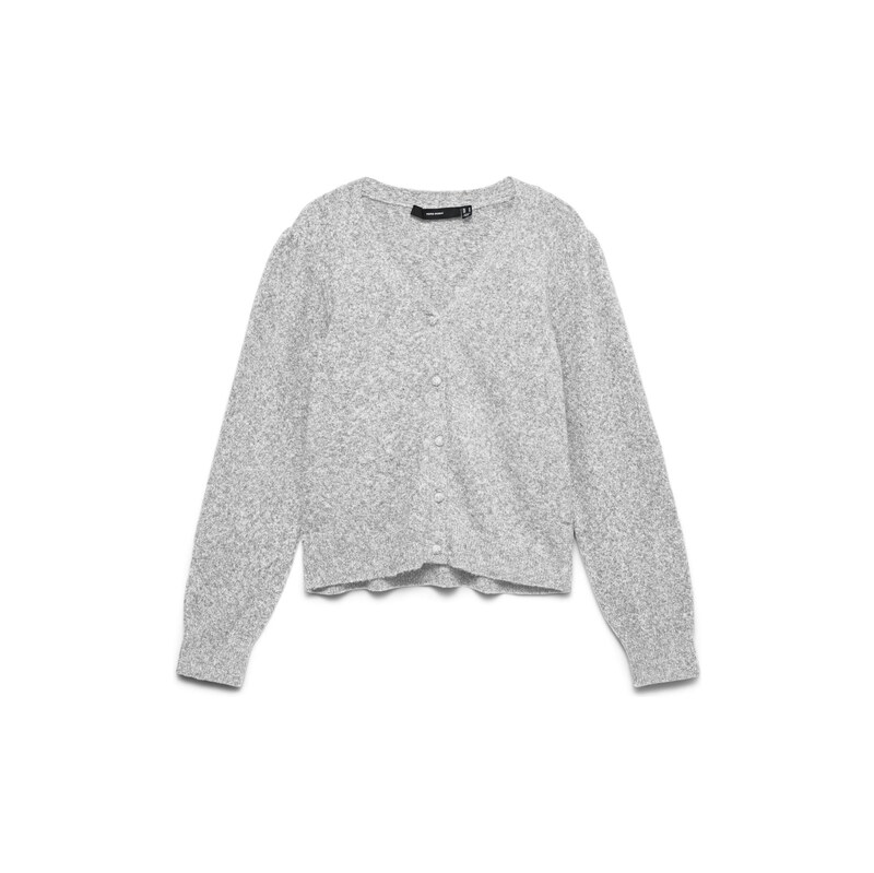 VERO MODA Kardigan VMDoffy šedý melír