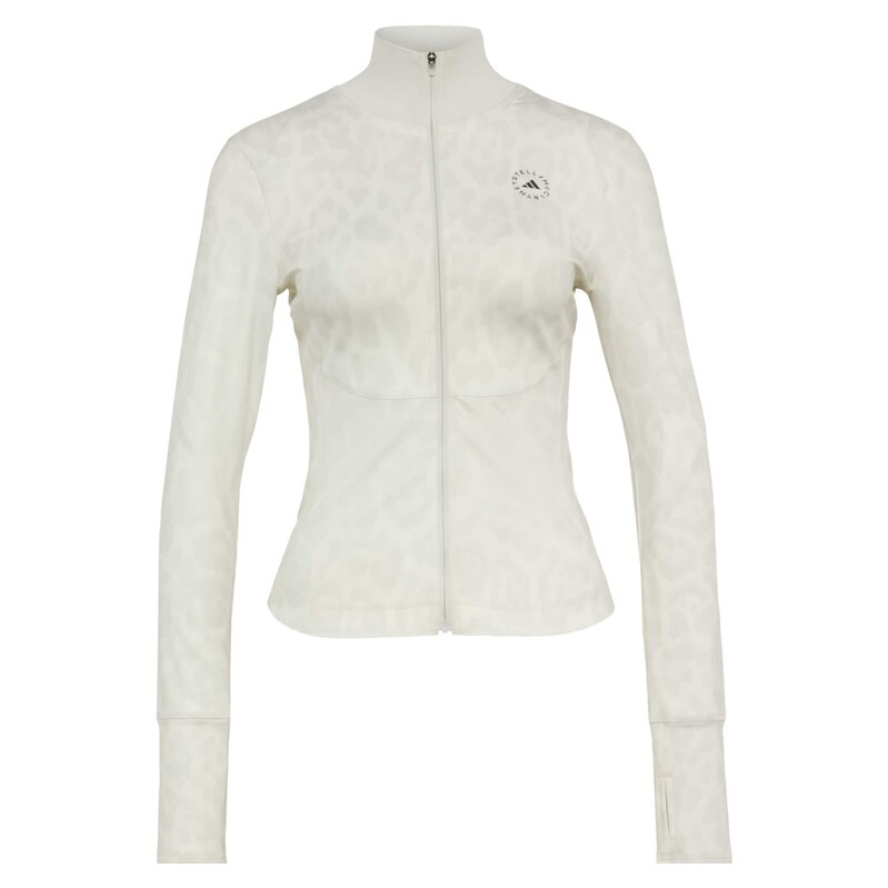 ADIDAS BY STELLA MCCARTNEY Sportovní bunda světle šedá / bílá