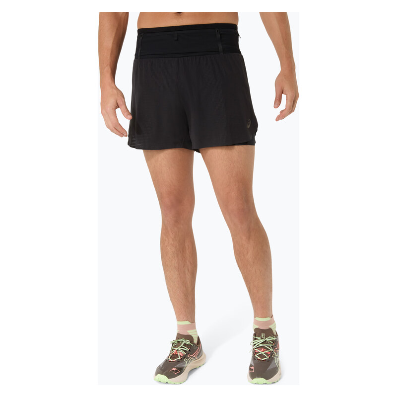 Pánské běžecké šortky ASICS Fujitrail Elite performance black