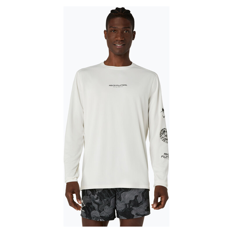 Pánské běžecké tričko Longsleeve Asics Fujitrail Logo Ls Top