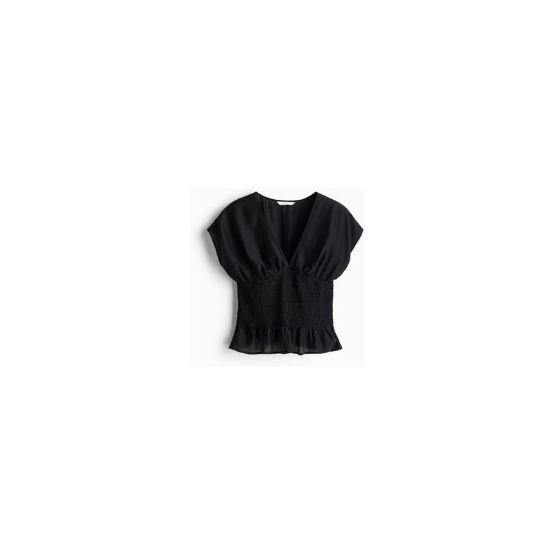 H&M - Tops žabkováním - Černá