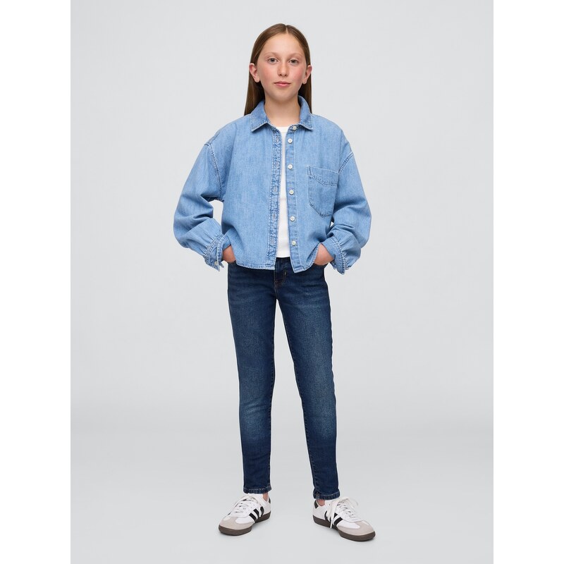 GAP Dětské džíny basic skinny - Holky
