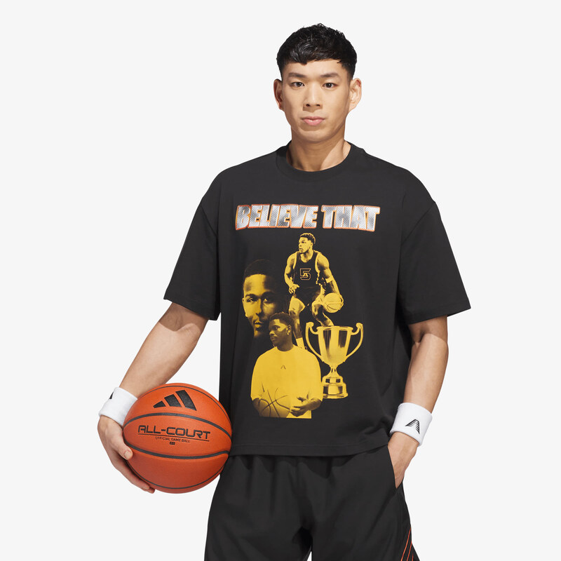 adidas Performance Tričko adidas Anthony Edwards Bling Tee Black