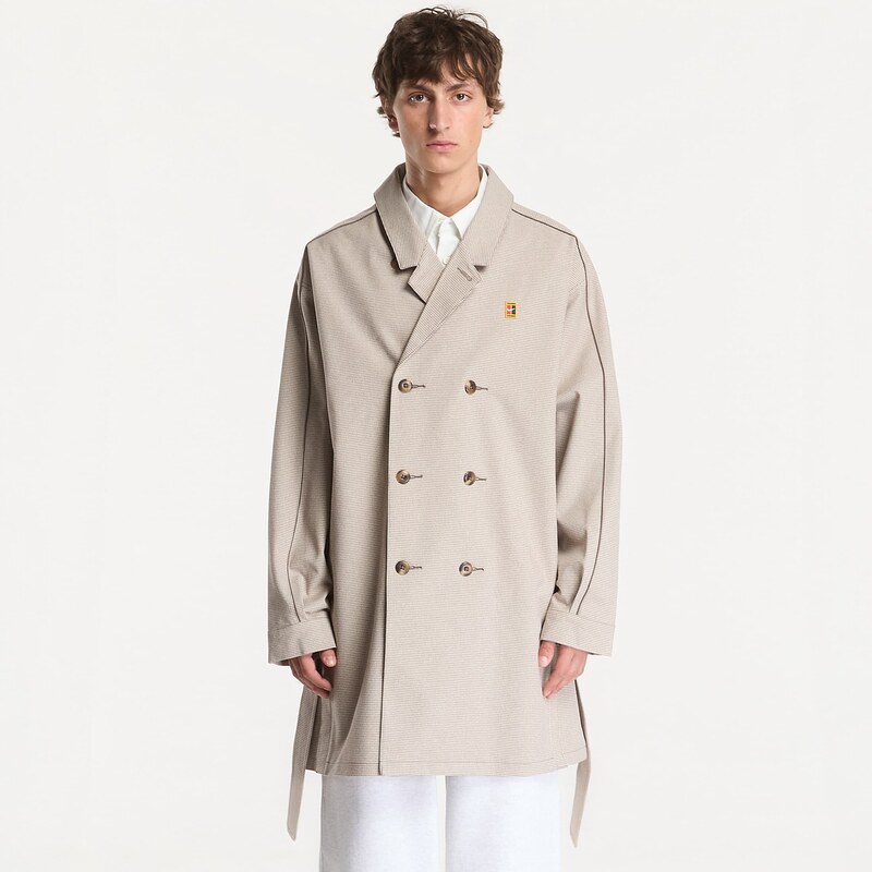 Kabát Nike Club Rules Mens Trench Coat Mink Brown/ Sanddrift/