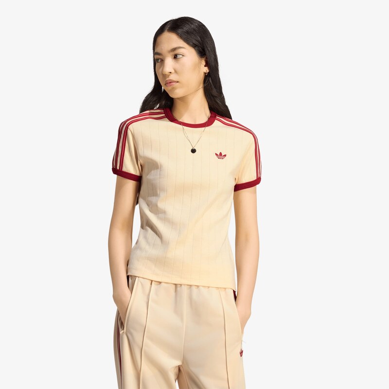 adidas Originals Tričko adidas Pinstripe Short Sleeve Slim T