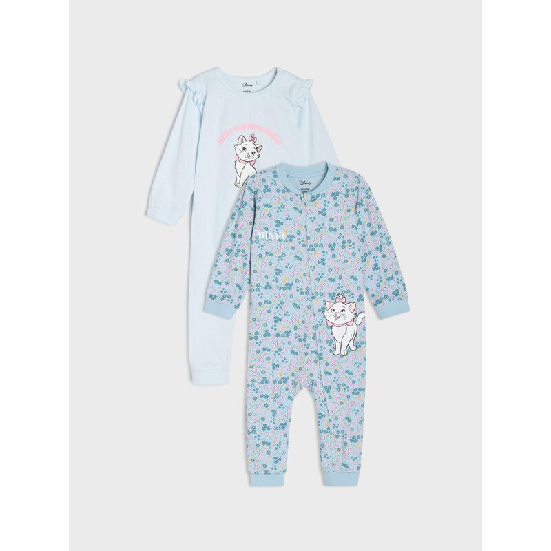 Sinsay - Bavlněné dupačky s potiskem 2 pack Minnie Mouse -