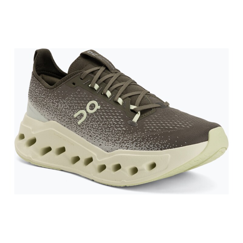 Pánské běžecké boty On Cloudsurfer Max olive/seedling