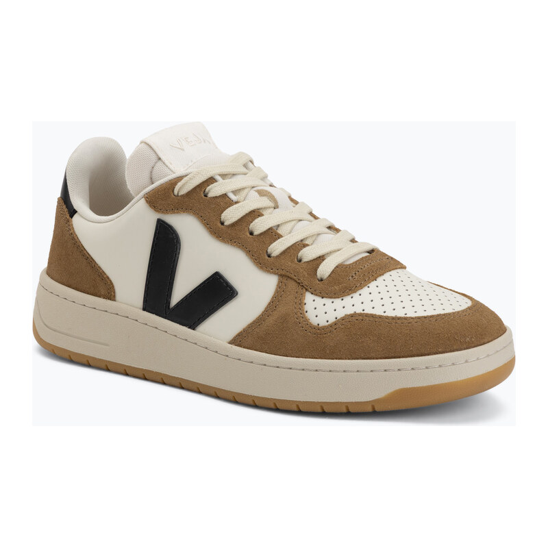 Pánské boty VEJA V-10 Prime Leather pure/black/tent
