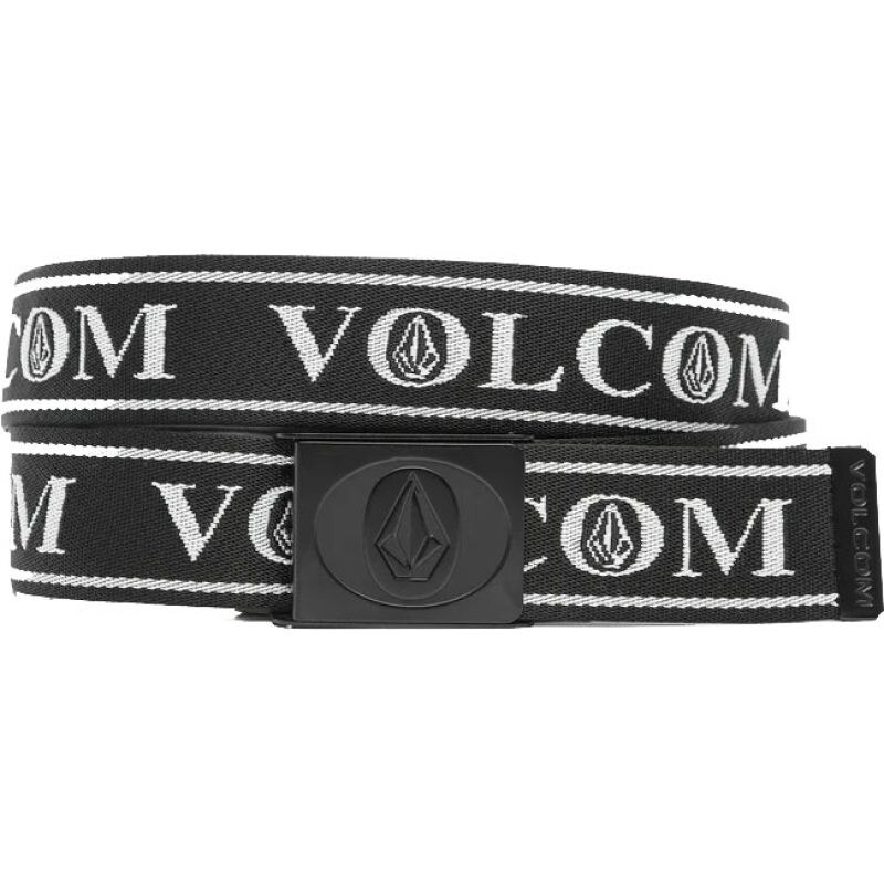 PÁSEK VOLCOM Oh Stone Web - černá
