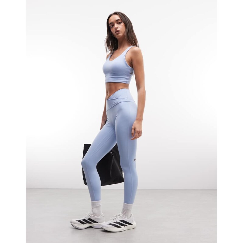 adidas Performance Three Stripes Studios crossover waist