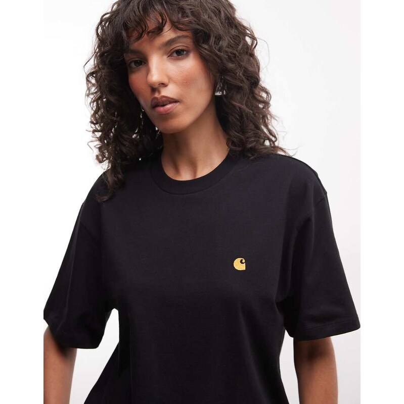 Carhartt WIP Chase t-shirt in black