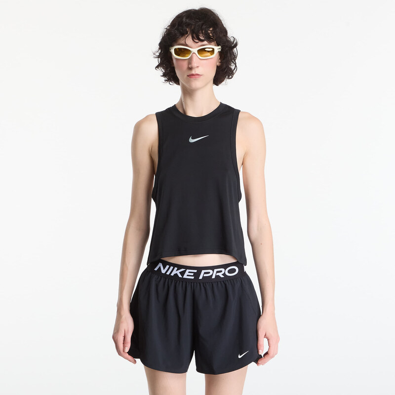 Tílko Nike Pro Womens Dri-FIT Tank Top Black/ White S