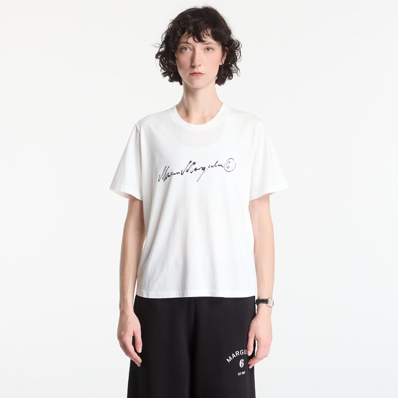 MM6 Maison Margiela Tričko MM6 T-Shirt Off White M