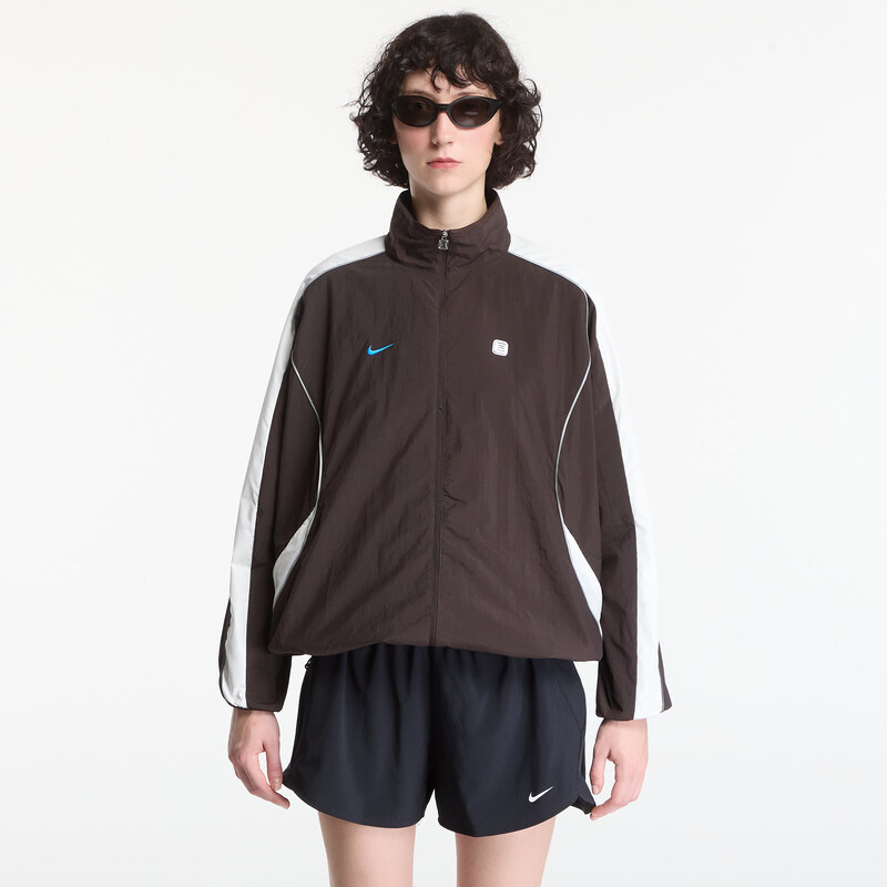 Bunda Nike Sportswear Womens Woven Jacket Velvet Brown/ Sail/