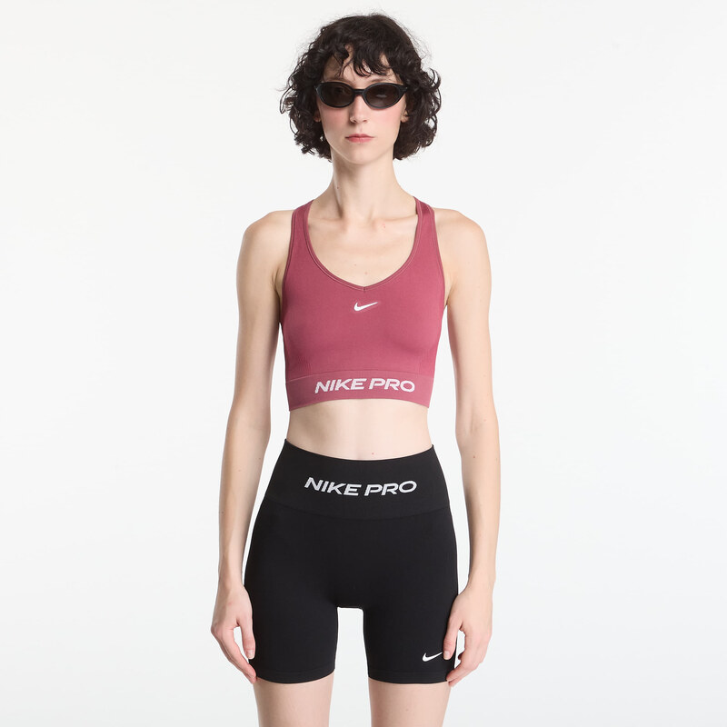 Podprsenka Nike Pro Seamless Womens Dri-FIT Tank Top Pink Smoke/