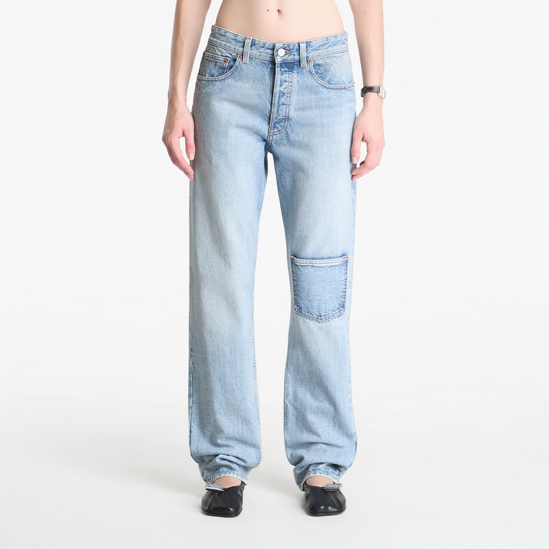 MM6 Maison Margiela Džíny MM6 Pants 5 Pockets Medium Blue 28