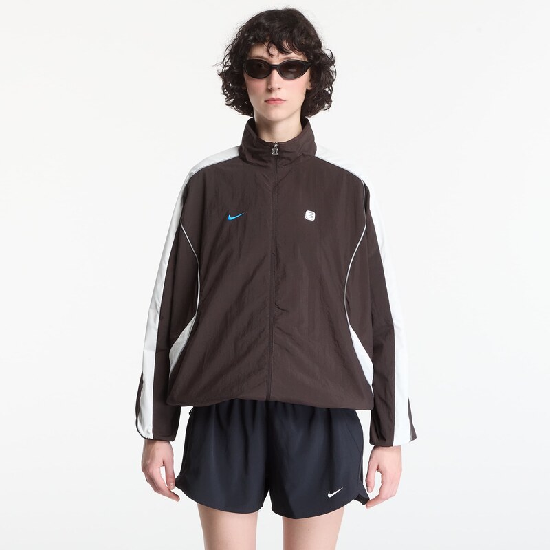 Bunda Nike Sportswear Womens Woven Jacket Velvet Brown/ Sail/