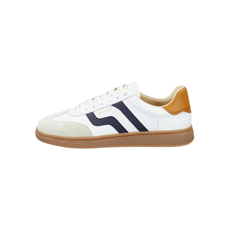 Tenisky GANT Footwear Weiß/ Dunkelblau/ Hellbraun 7705953