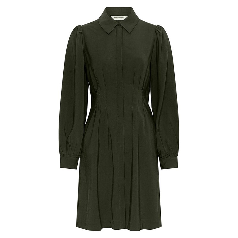 Šaty MOSS COPENHAGEN Khaki 1609685