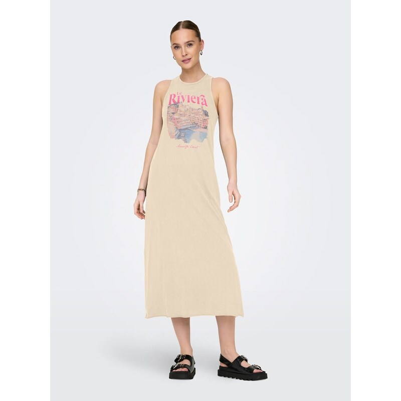Šaty ONLY Beige 755902