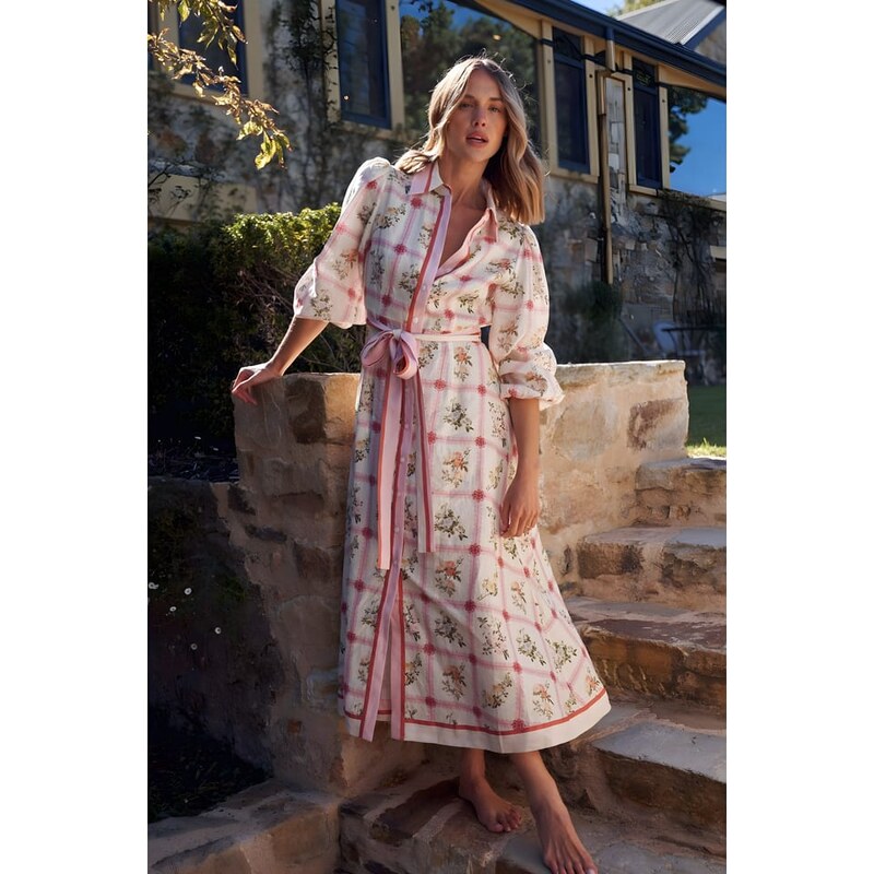 Šaty Tazga Pink/ Weiß 5332556