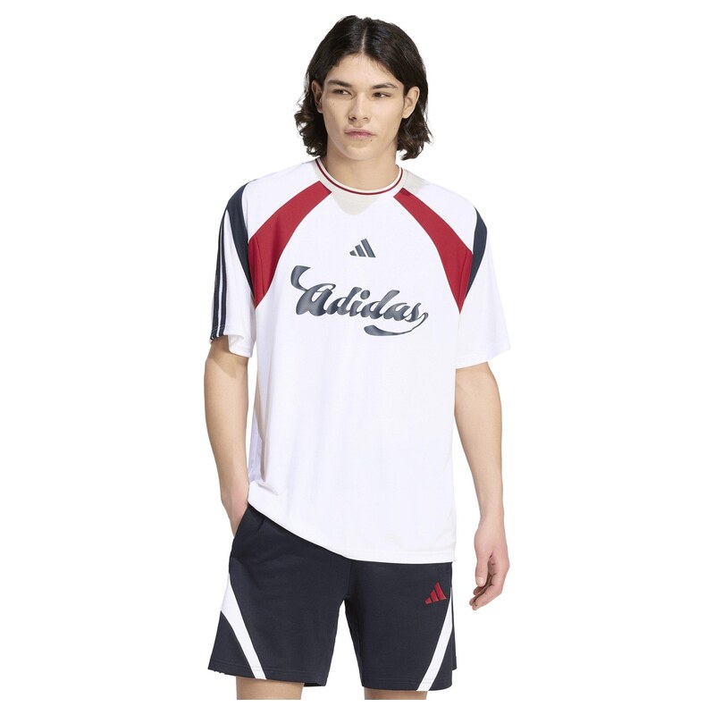 Tričko adidas White/Red 3579288