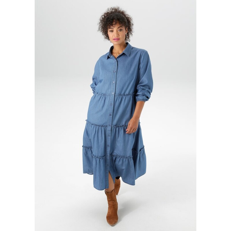 Šaty Aniston Blau 6039063