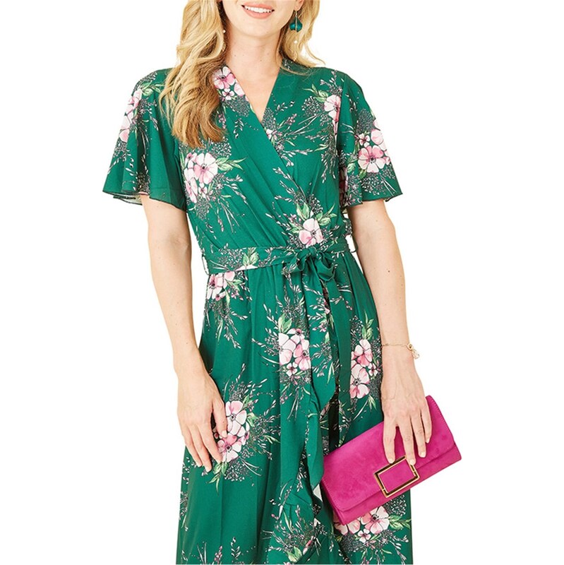 Crosshatch Šaty Mela London Green 8382449