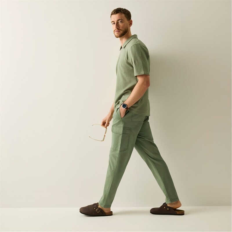 Kalhoty Regatta Oil Green 3685626
