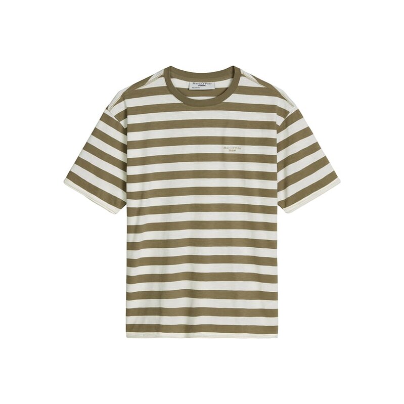 Tričko Marc OPolo Oliv/ Creme 9317735
