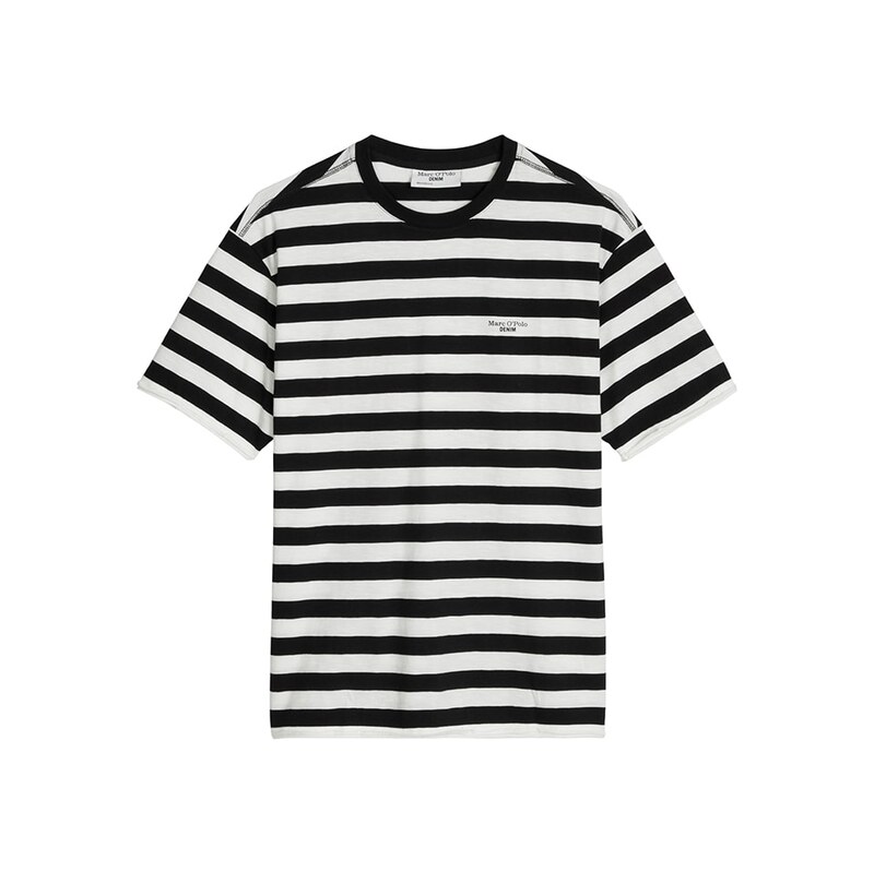 Tričko Marc OPolo Schwarz/ Weiß 6046496