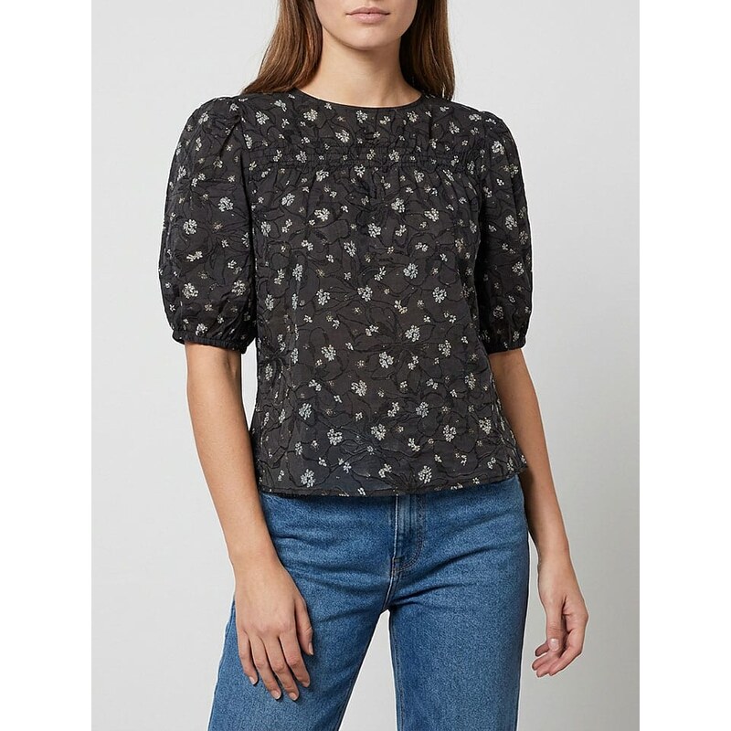 MOSS COPENHAGEN Schwarz/ Creme 1530681