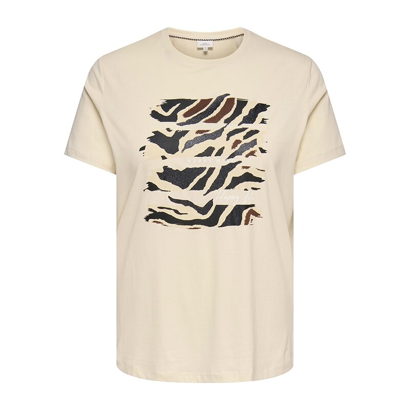 Tričko ONLY Carmakoma Beige 415945