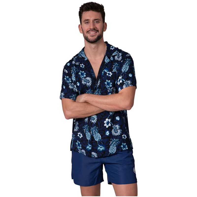 Košile Muchachomalo Dunkelblau 5140777