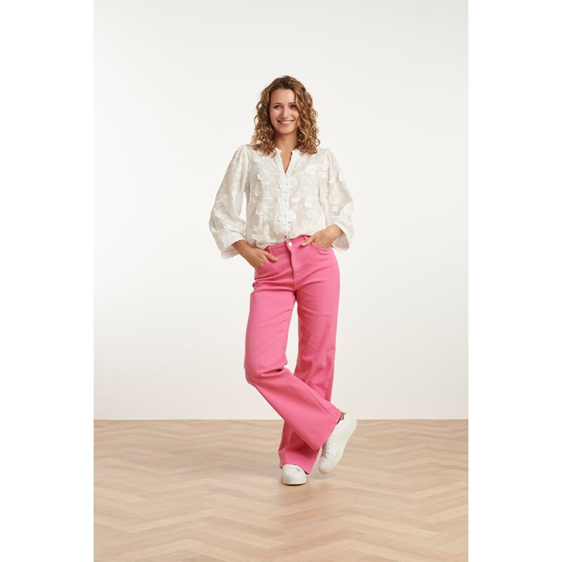 Džíny Smashed Lemon Pink 6530719