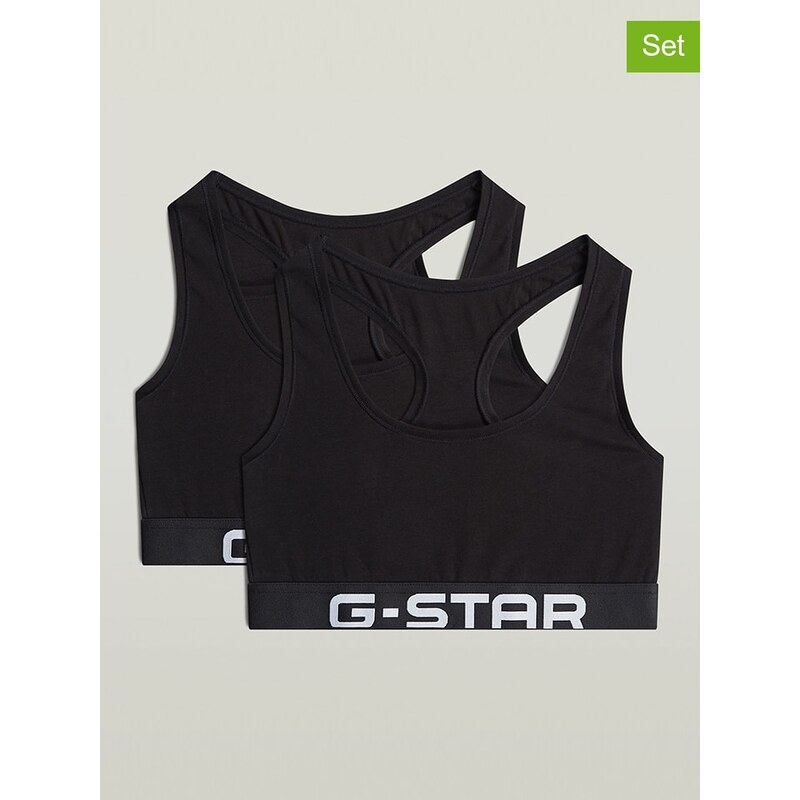 Sportovní podprsenka G-Star Schwarz 367721