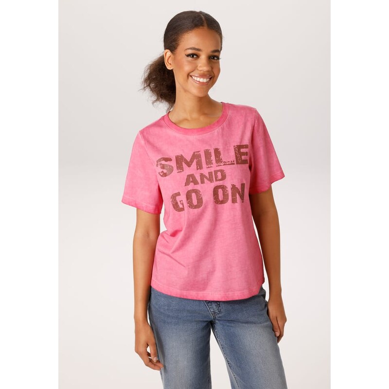 Tričko Aniston Pink 7979342