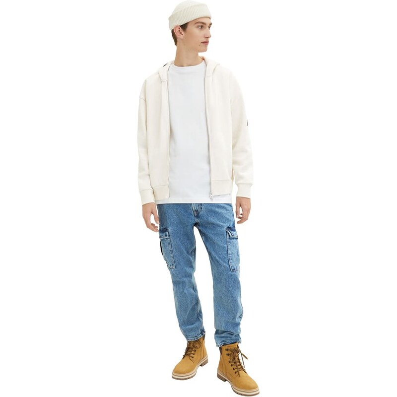 Tričko TOM TAILOR Denim Weiß 7975171