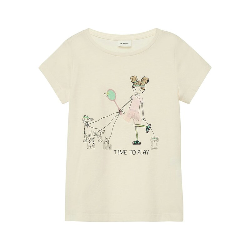 Tričko s.Oliver Beige 7958936