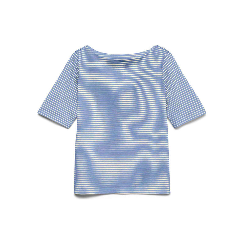 Tričko Vero Moda Hellblau/ Weiß 6584571