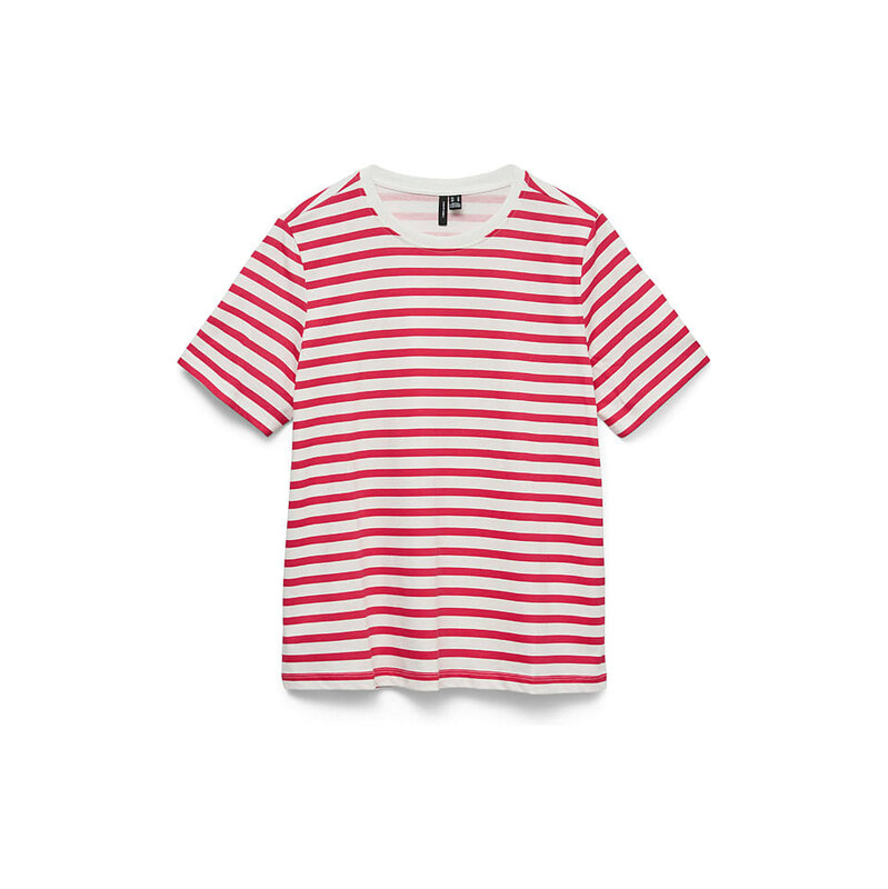 Tričko Vero Moda Weiß/ Rot 8723981